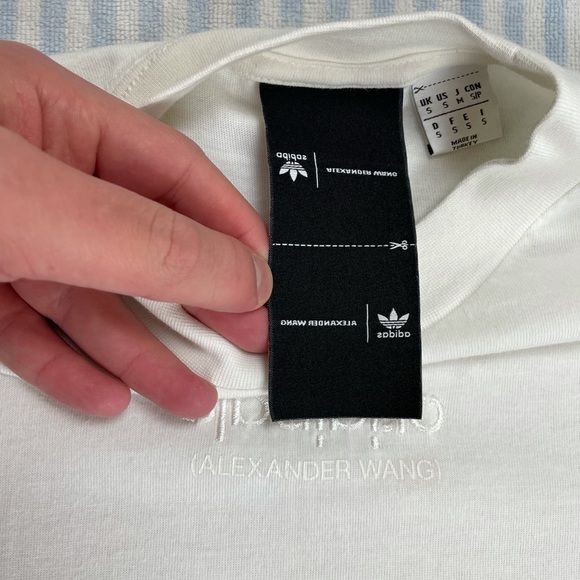 Adidas Original Alexander Wang contract short sleeve tee shirt - Picture 7 of 7